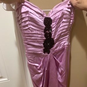 Lavender cocktail dress